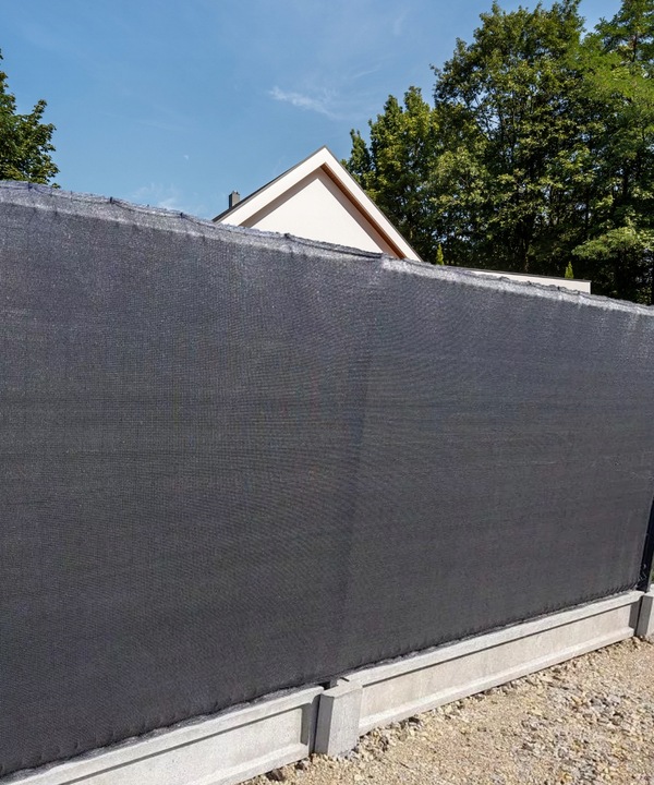 SIATKA CIENIUJĄCA 90% 1,5x50m MATA OSŁONOWA NA PŁOT OGRODZENIE + OPASKI 200
