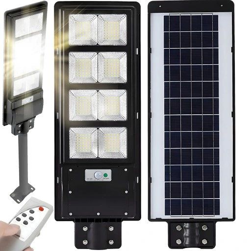 LAMPA SOLARNA ULICZNA LED Z CZUJNIKIEM RUCHU 360W