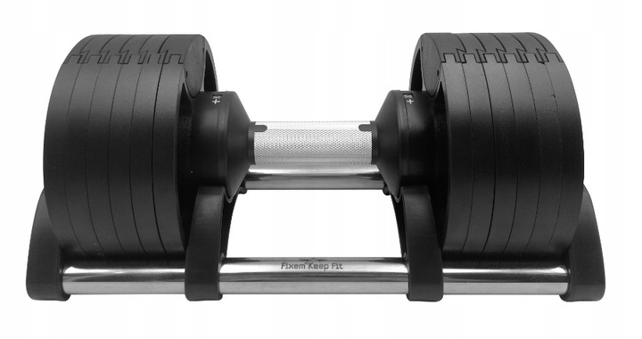 HANTEL REGULOWANY 2-20kg CIĘŻAREK SZTANGA GRYF HANTLA REGULACJĄ OBCIĄŻENIA