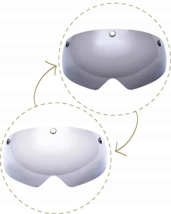 KASK ROWEROWY Z OKULARAMI LEKKI REGULOWANY ERCOLE