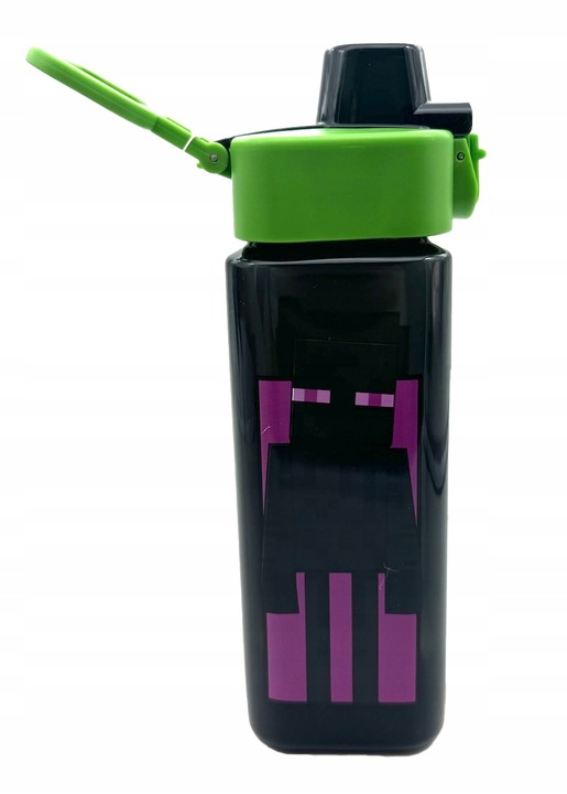 BIDON MINECRAFT KWADRATOWY 500ml POSTACI CREEPER