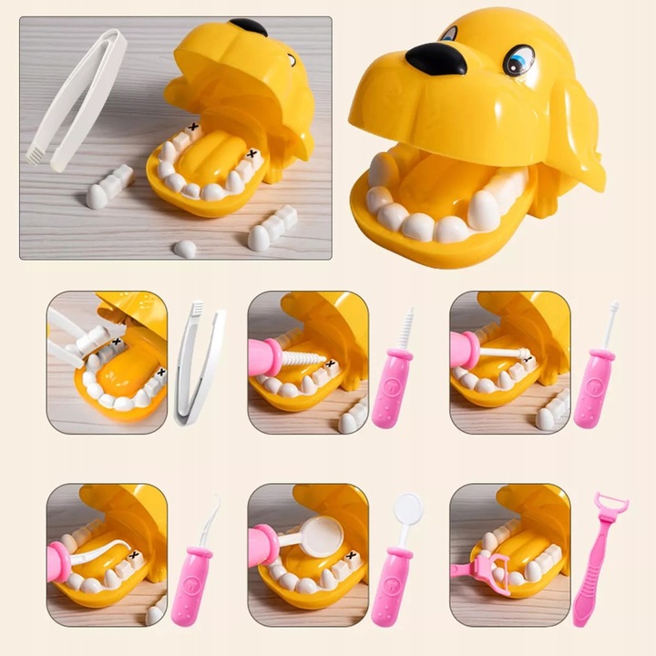 DUŻY ZESTAW LEKARSKI MAŁY LEKARZ DOKTOR W WALIZCE DENTYSTA AKCESORIA 75 EL