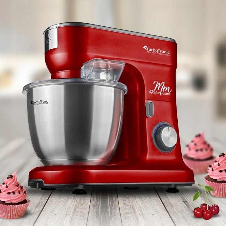 PLANETARNY ROBOT KUCHENNY MIKSER PREMIUM LINE MOCNY 1200W 6,5L TURBOTRONIC