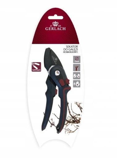Mały Sekator jednoręczny kowadełkowy Gerlach