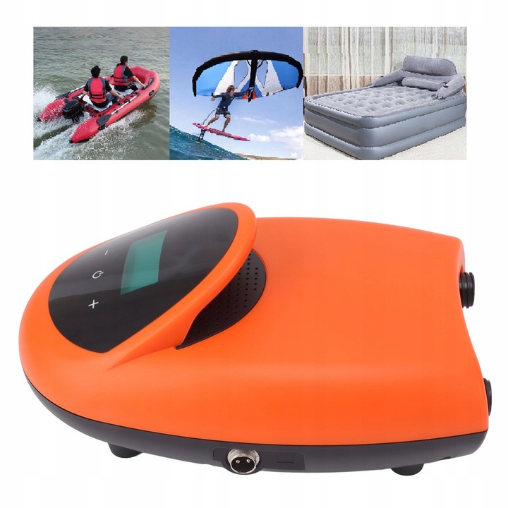 POMPA ELEKTRYCZNA 12V 0-20 PSI NADAJE SIĘ DO DESKI KAJAKOWEJ SUP