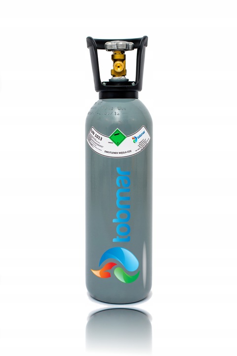 Nowa Lekka Pełna Butla Butle 5L CO2 DWUTLENEK WĘGLA SPOŻYWCZY AKWARIUM