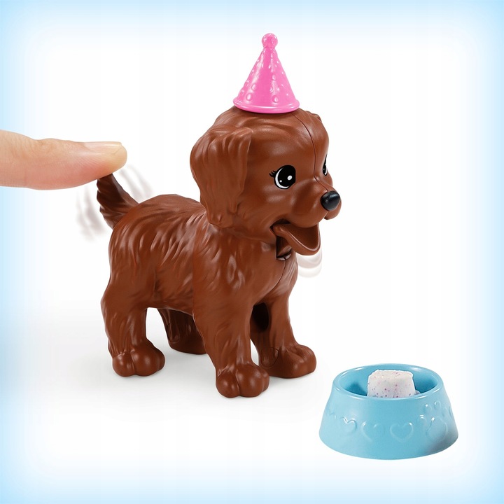 Lalka Barbie Przyjęcie dla szczeniaczków GXV74/GXV75 Impreza Piesków Pies