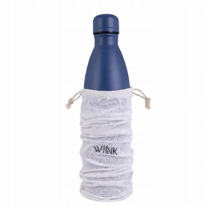 Butelka termiczna WINK ROYAL NAVY 750ml, bez BPA, 100% Szczelna