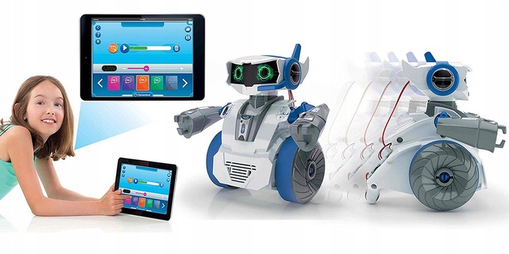 CLEMENTONI EDUKACYJNY MÓWIĄCY CYBER ROBOT programowalny dla dzieci +8 lat