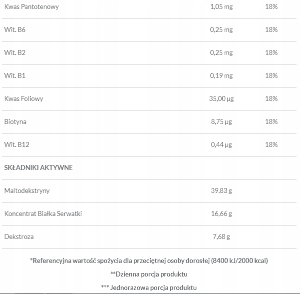 TREC Gainer MASS XXL 3000g Wanilia