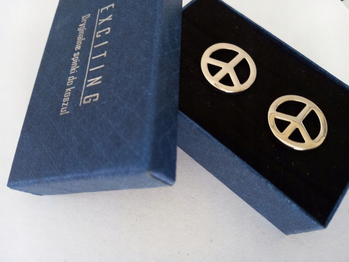 Spinki do mankietów koszuli srebrny Skorpion