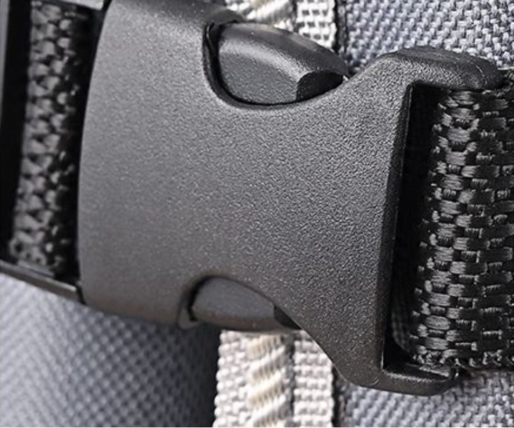 SKŁADANE ŁÓZKO TURYSTYCZNE Z GRUBYM MATERACEM 190X71x36 CM SZARY