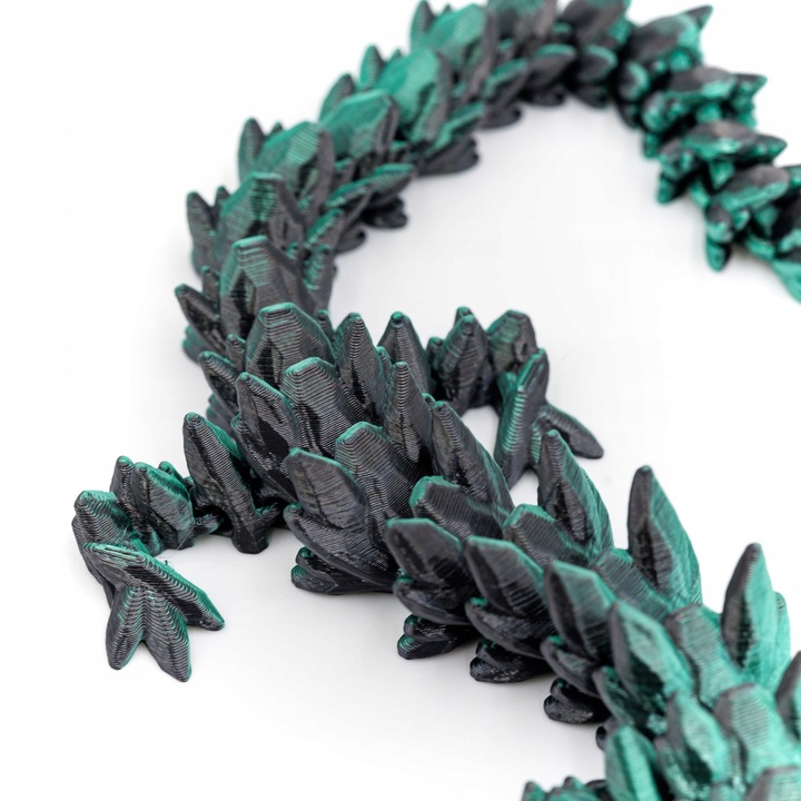 Ruchomy Kryształowy Smok DARKFOREST 32 cm