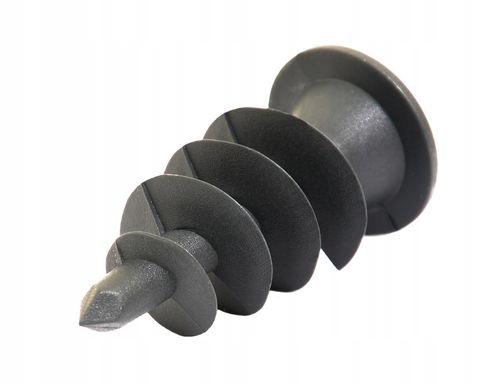 KOŁKI WKRĘTY DO MOCOWANIA FOLII KUBEŁKOWEJ FUNDAMENTOWEJ ŚLIMAK 100 SZT BIT