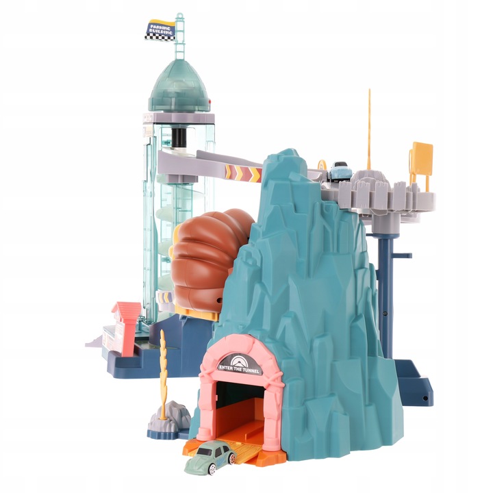 TOR WYŚCIGOWY JASKINIA LWA TOR SAMOCHODOWY ZESTAW 4 AUTKA