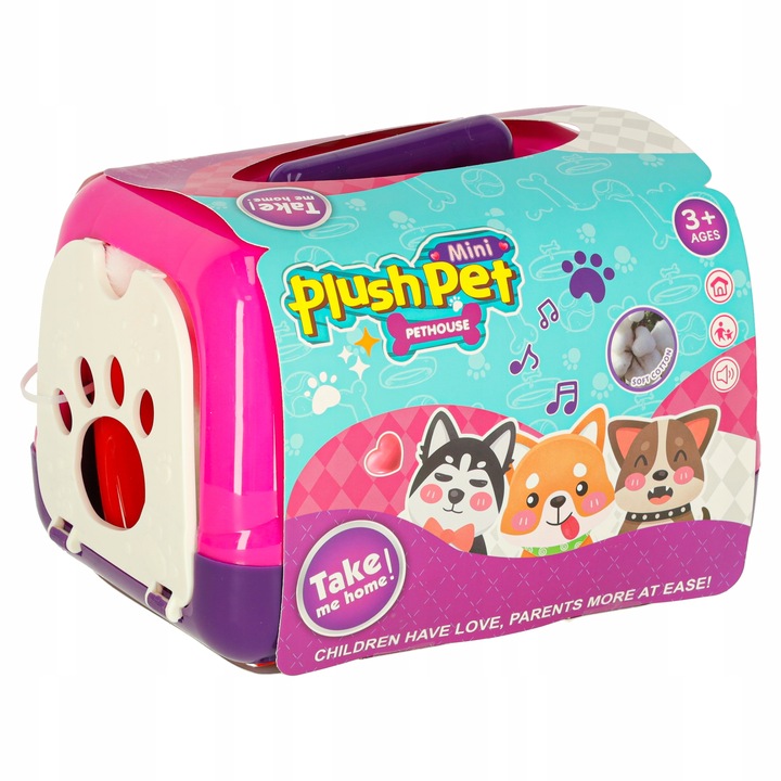 ZABAWKA INTERAKTYWNA PLUSZOWY KRÓLIK Z MARCHEWKĄ CHODZI I RUSZA USZAMI