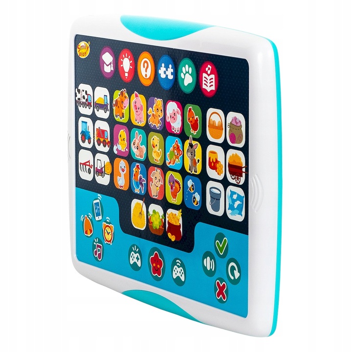 Smily Play Interaktywny edukacyjny tablet dla dzieci smart Zwierzątka