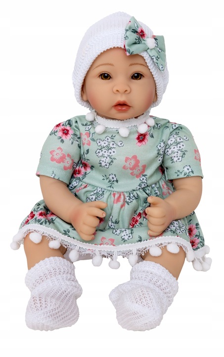 Lalka bobas interaktywna DUŻA REALISTYCZNA PACHNĄCA zestaw SMOCZEK PAMPERS