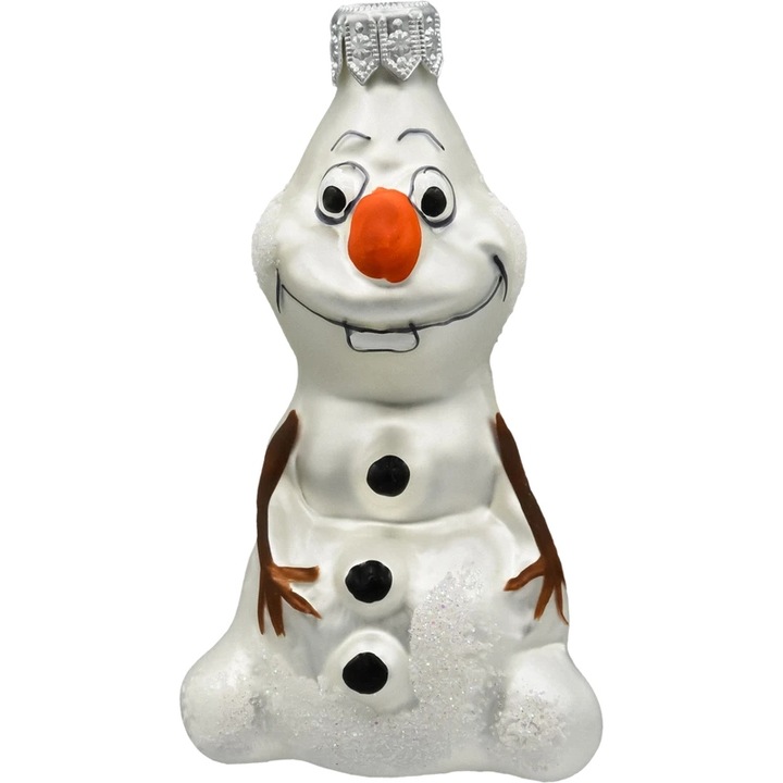 Bombka choinkowa ręcznie malowana - Bałwan Olaf