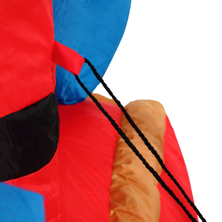 Mikołaj Dmuchany Dekoracja Świąteczna LED 240cm