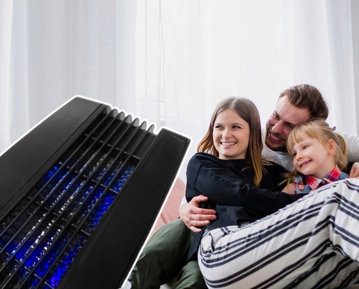 Osuszacz Powietrza Mocny 90W Pochłaniacz Wilgoci Cichy Wydajny Zbiornik 2,2