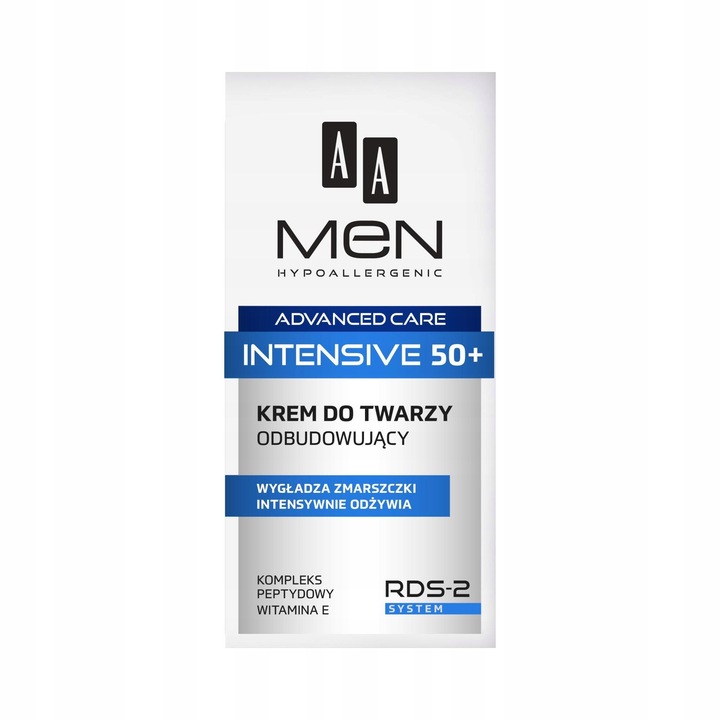 AA Men advanced care intensive 50+ krem do twarzy 50ml odbudowujący