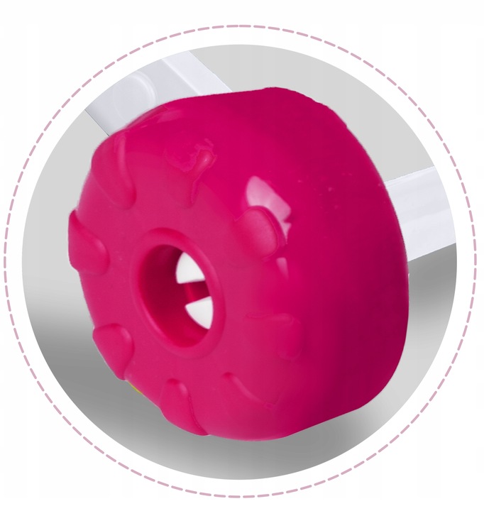 WÓZEK NA ZAKUPY KOSZYK SKLEPOWY DLA DZIECI LED 3w1