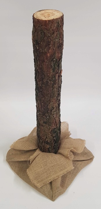 Sosnowy pień do choinki sztucznej na pniu wys. 70 cm, śr. 8 cm