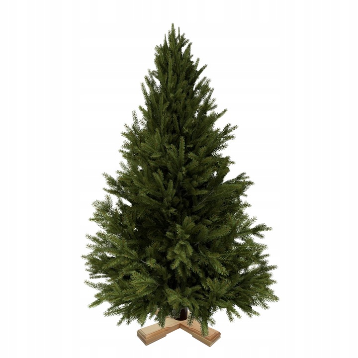 STOJAK CHOINKOWY PODSTAWKA POD CHOINKĘ STABILNY DREWNIANY SKŁADANY