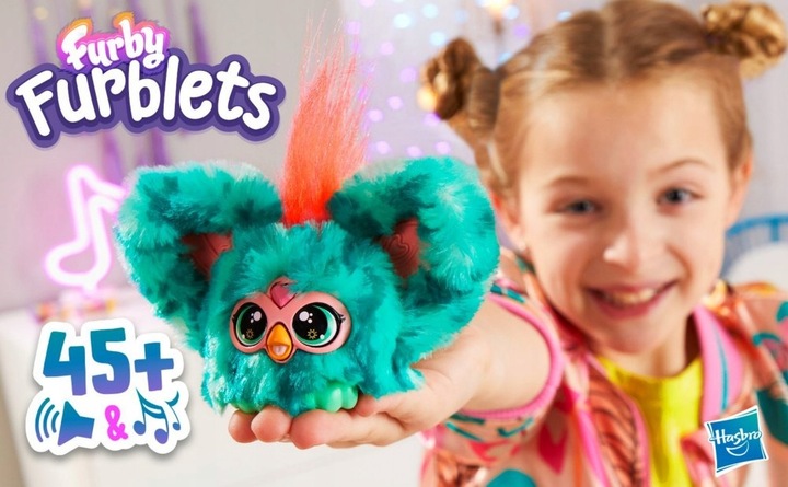 Furby FURBLETS Interaktywna maskotka Mello-Nee LETNI CHILL F8894 Furbiś