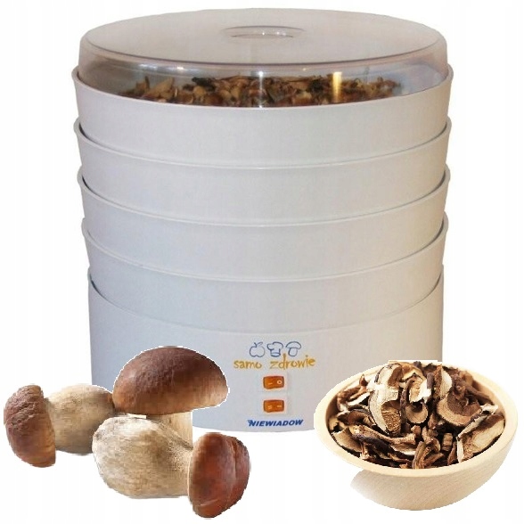NIEWIADÓW 970.01PP POLSKA suszarka do grzybów ziół owoców 300W 4 sita 30cm