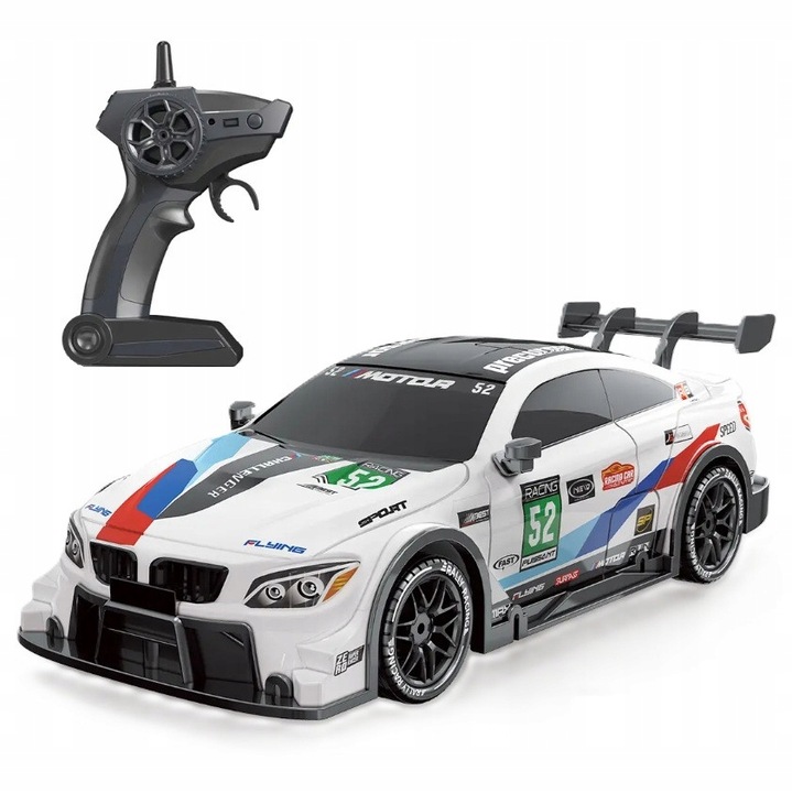 Samochód Zdalnie Sterowany RC Drift Duży 4x4 Auto na Pilot do Driftu LED