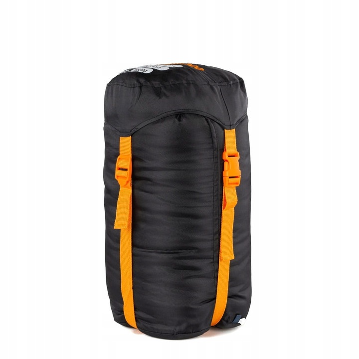 Śpiwór BERGSON SQUARE Plus 300 Navy # Lewy-zip