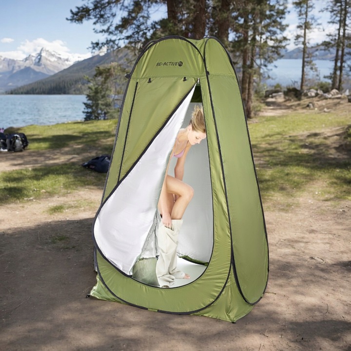 NAMIOT PRZEBIERALNIA PRYSZNIC WC TOALETA PRZENOŚNA PLAŻOWY KEMPINGOWY DUŻY