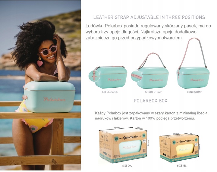 Polarbox POP 12 Litr. Żółty Amarillo