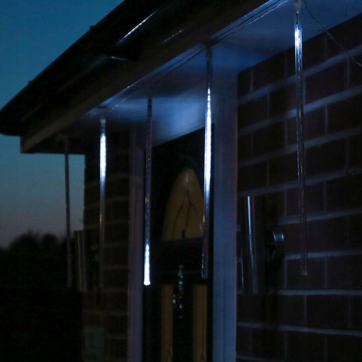 PADAJĄCY ŚNIEG SOPLE LED METEORYT 80 CM ZIMNE SMD