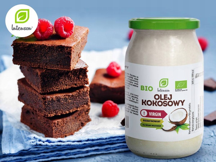 Olej kokosowy nierafinowany Intenson 900 ml