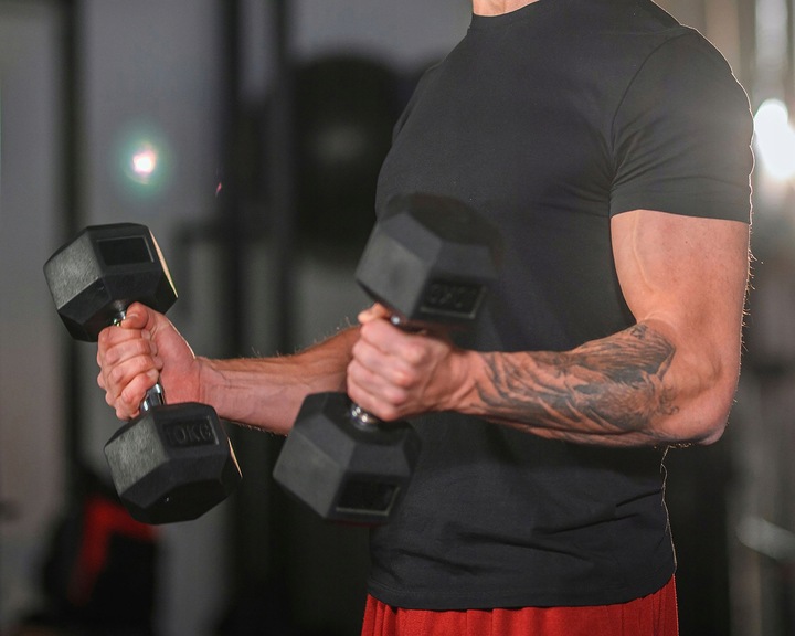 HANTEL SZTANGIELKA CIĘŻAREK HEX STAŁY CIĘŻAR OGUMOWANY POWLEKANY 10KG