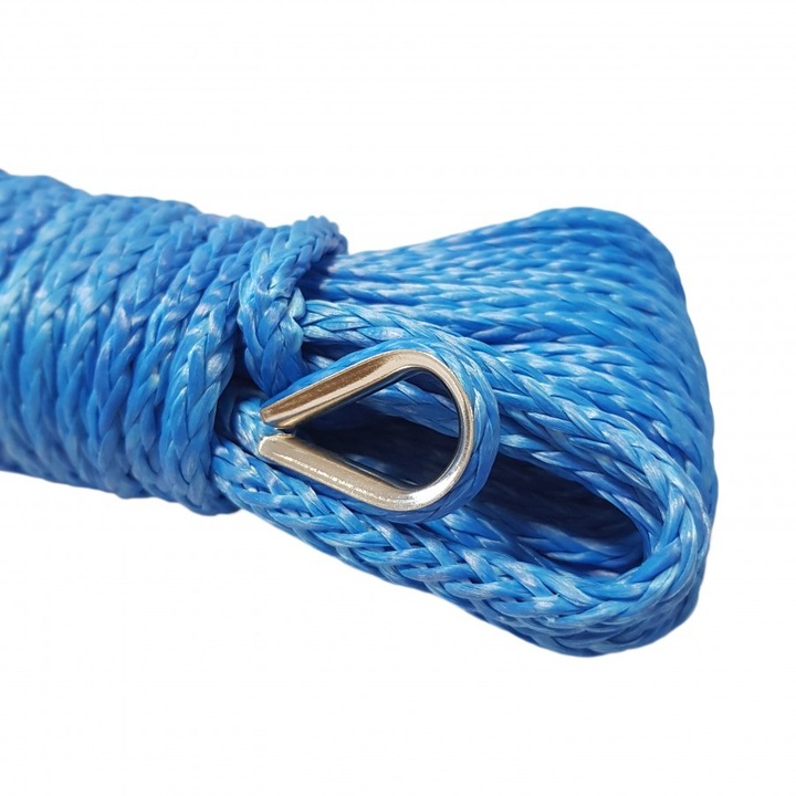 Lina syntetyczna do wyciągarki 5mm 15m SYNTETYK