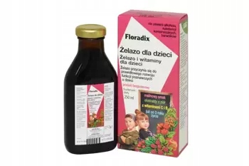 FLORADIX ŻELAZO DLA DZIECI 250ML