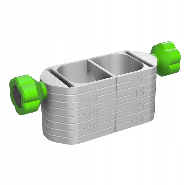 10x Uchwyt poziomowania sufitu podwieszanego PROFIL CD60 ES G-K SHORT GRIP