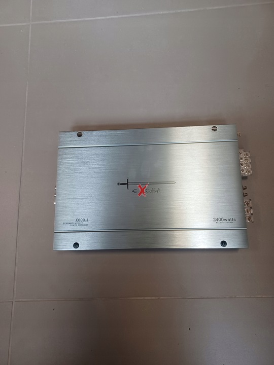 EXCALIBUR X600.4 NOWY WZMACNIACZ SAMOCHODOWY 4-KANAŁY MOC 4x60W RMS