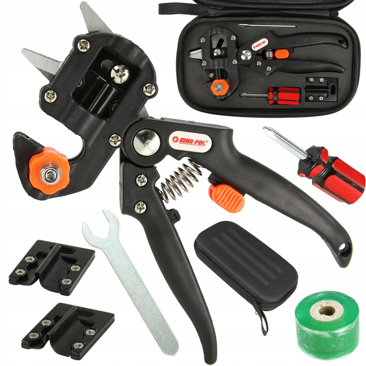 SEKATOR SZCZEPIENIA WINOGRON DRZEW KRZEWÓW + TAŚMA