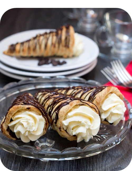 FOREMKI DO RUREK DO PIECZENIA RURKI Z KREMEM CIASTEK 10szt DUŻE 12cm SUPER