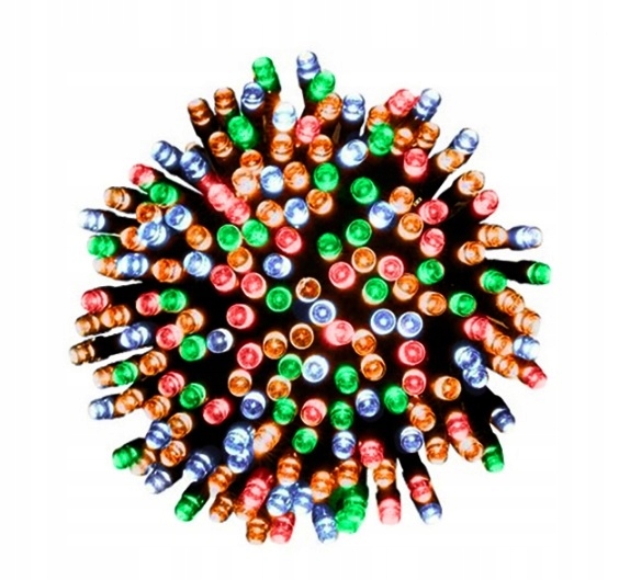 LAMPKI CHOINKOWE 300 LED PROGRAMATOR MULTIKOLOR