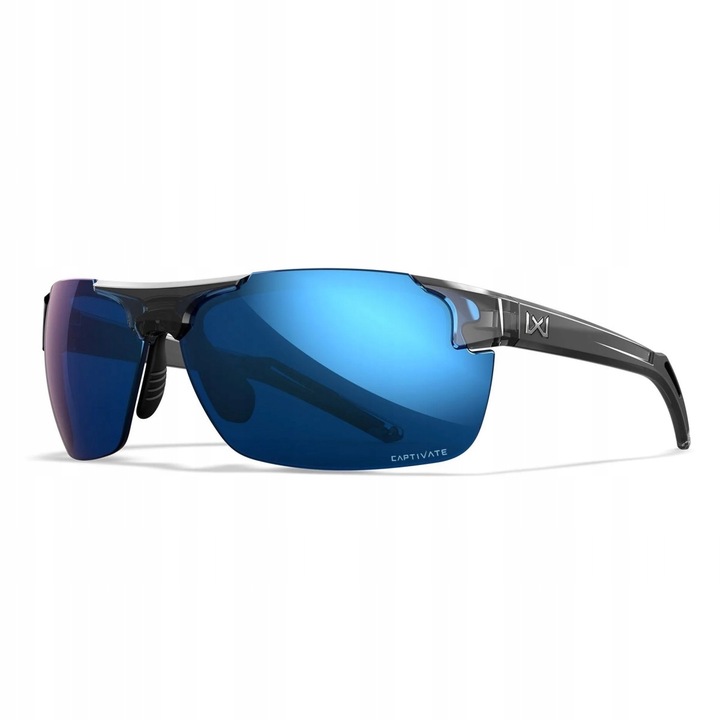 Okulary Wiley X PRIME Captivate Polarized Blue Mirror Crystal Grey Frame