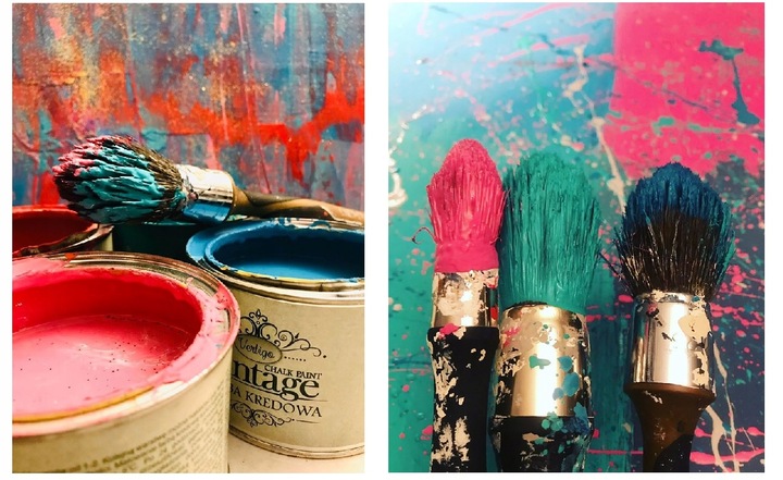 Farba kredowa 400 ml Chalk DUŻO KOLORÓW -WZORNIK