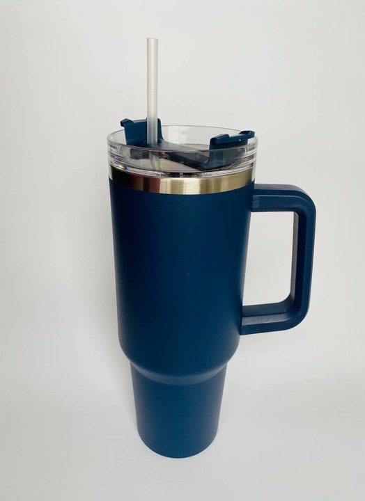 Kubek termiczny ze słomka kubki termiczne na kawę herbatę na napoje zimne