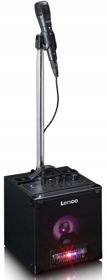 Głośnik AUX Bluetooth SD USB KARAOKE LED STOJAK