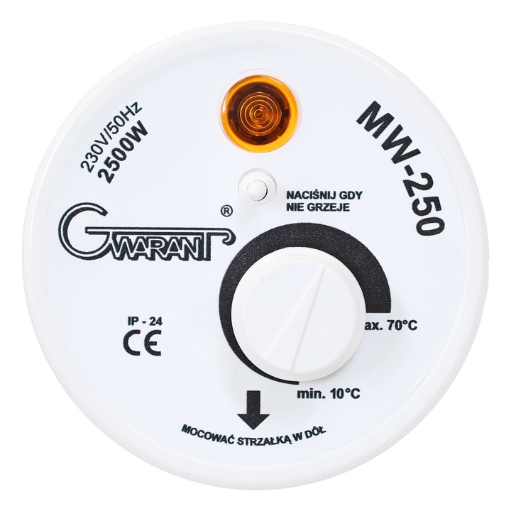 Grzałka do bojlera z termostatem 2,5kW 2500W 6/4